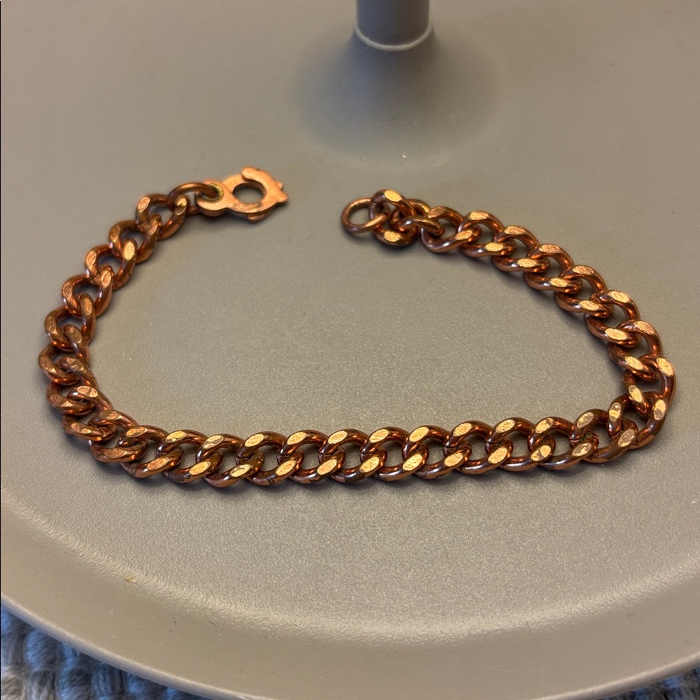 Vintage Copper Chain Bracelet!!